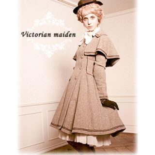 ヴィクトリアンメイデン(Victorian maiden)の＊maco様専用＊ Victorian Maiden ケープ付きセーラーコート(ロングコート)