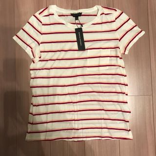 バナナリパブリック(Banana Republic)の【新品】バナナリパブリック 半袖ボーダーTシャツ(Tシャツ(半袖/袖なし))