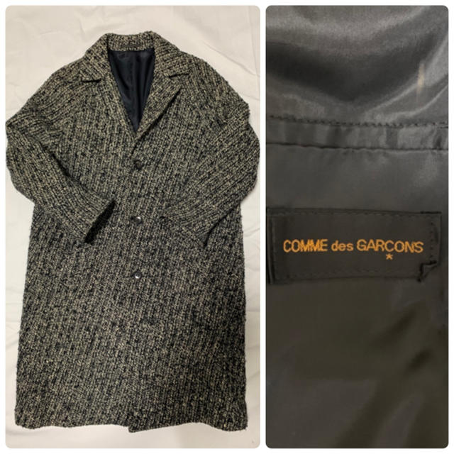 COMME des GARCONS HOMME PLUS(コムデギャルソンオムプリュス)の80s  COMME des GARCONS チェスターコート vintage メンズのジャケット/アウター(チェスターコート)の商品写真