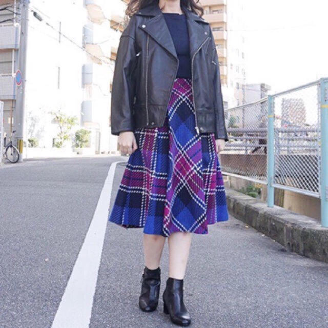 豊富な低価 snidel - ♡ロービングチェックフレアスカート♡の通販 by