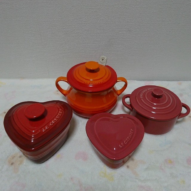 LE CREUSET(ルクルーゼ)の専用 ☆ルクルーゼ ラムカンセット インテリア/住まい/日用品のキッチン/食器(食器)の商品写真