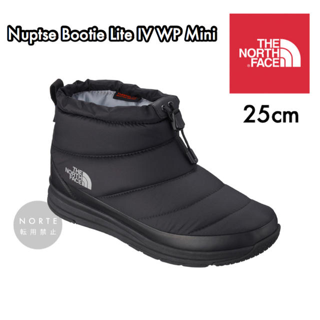 THE NORTH FACE(ザノースフェイス)の《新品/25cm》THE NORTH FACE Nuptse Bootie レディースの靴/シューズ(ブーツ)の商品写真