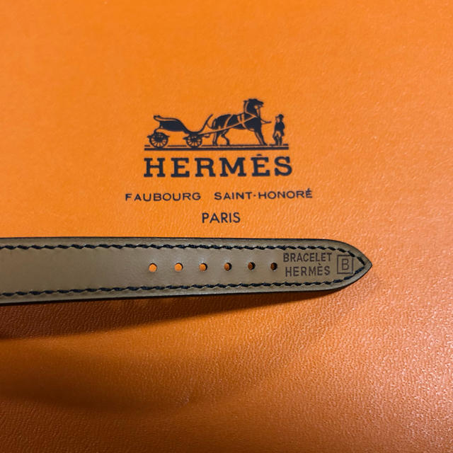 Hermes(エルメス)のエルメス ケリー 時計ベルト 未使用！ゴールド 正規品 レディースのファッション小物(その他)の商品写真