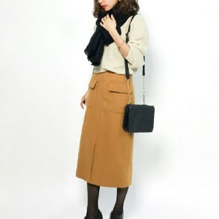 Spick & Span(ひざ丈スカート ・ オレンジ/橙色系)のフリマ Spick & Span(ひざ丈スカート ・ オレンジ/橙色系)のフリマ