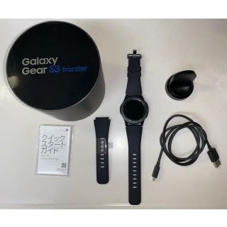 サムスン(SAMSUNG)の【おまけ付き】GALAXY gear s3 frontier(腕時計(デジタル))