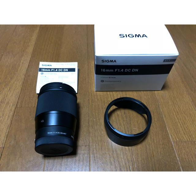 SIGMA 16mm f1.4 DC DN sony eマウント-