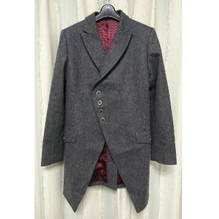 ヴィヴィアンウエストウッド(Vivienne Westwood)の【極美品】vivienne westwood MAN ヒストリカルコート グレー(その他)