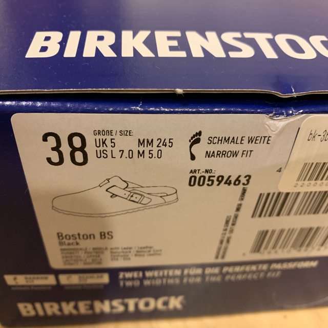 BIRKENSTOCK(ビルケンシュトック)の値下げ 新品　未使用　ビルケンシュトック ボストン　BIRKENSTOCK メンズの靴/シューズ(サンダル)の商品写真