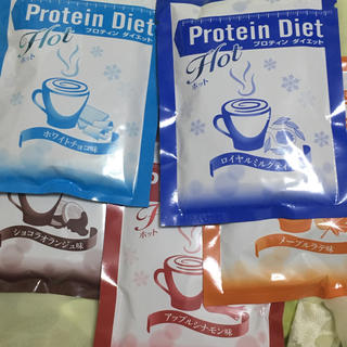 ディーエイチシー(DHC)のプロテイン ダイエット ホット 5袋(ダイエット食品)