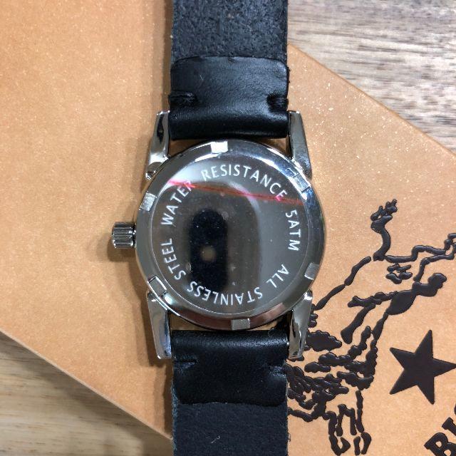 IL BISONTE(イルビゾンテ)の新品 イルビゾンテ 腕時計 黒 ベルト ブランド ブレスレット ウォッチ ケース レディースのファッション小物(腕時計)の商品写真