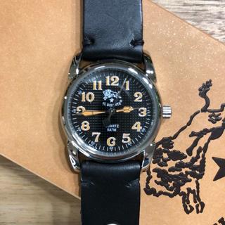 イルビゾンテ(IL BISONTE)の新品 イルビゾンテ 腕時計 黒 ベルト ブランド ブレスレット ウォッチ ケース(腕時計)