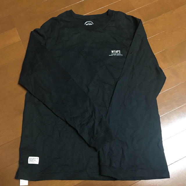 W)taps(ダブルタップス)の値下げ WTAPS ロンT クロスボーン スポット商品 メンズのトップス(Tシャツ/カットソー(七分/長袖))の商品写真