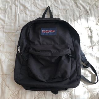 ジャンスポーツ(JANSPORT)のJANSPORT 黒リュック(リュック/バックパック)