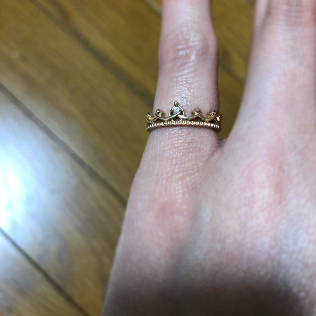 NOJESS(ノジェス)のNOJESS  王冠ピンキーリング レディースのアクセサリー(リング(指輪))の商品写真