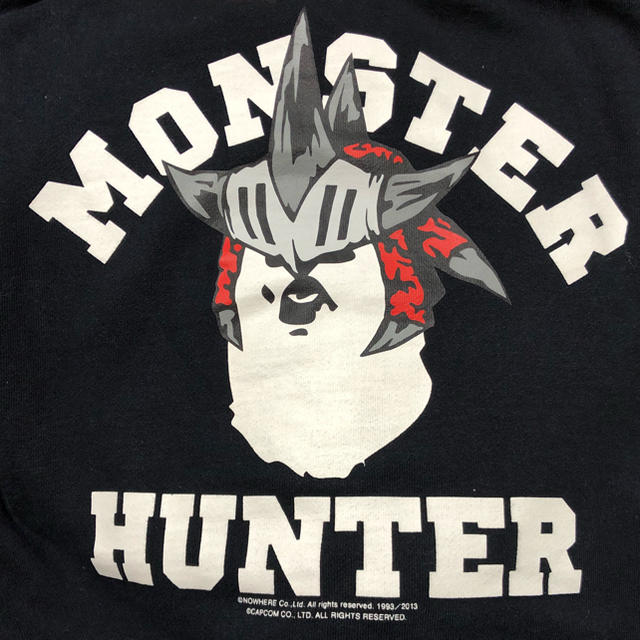 APE  × Monster hunter コラボパーカー エイプ モンハン 2