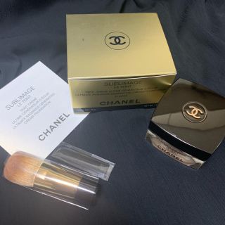 シャネル(CHANEL)の数回使用♡シャネル サブリマージュ ル タン ♡20 ベージュ クリームファンデ(ファンデーション)