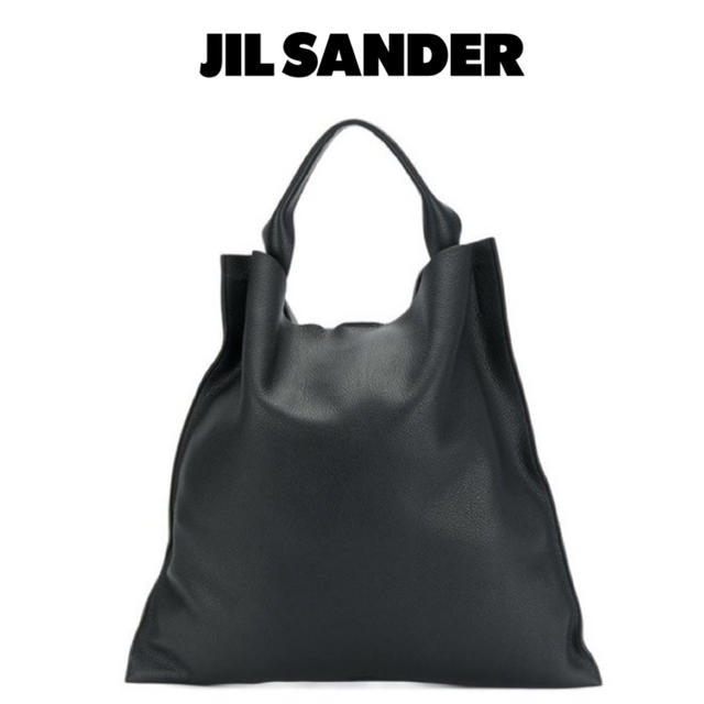 Jil Sander(ジルサンダー)のJIL SANDER トートバック ブラック レディースのバッグ(トートバッグ)の商品写真