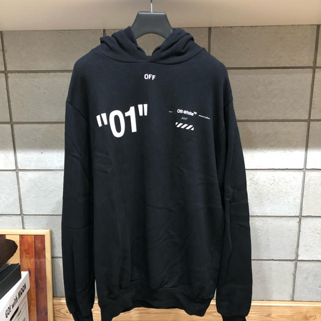 OFF WHITE オフホワイト 2017 For All 01 パーカー L | フリマアプリ ラクマ