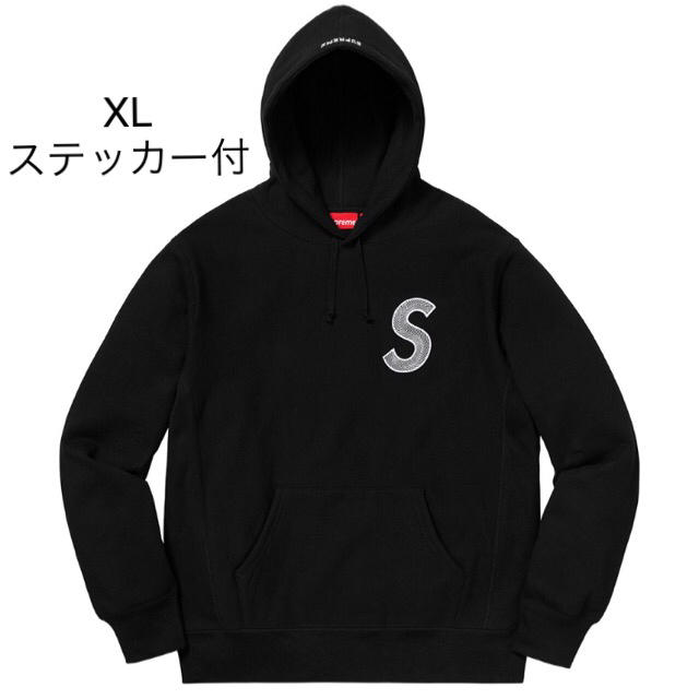 SUPREME S Logo Hooded Sweatshirt サイズXL