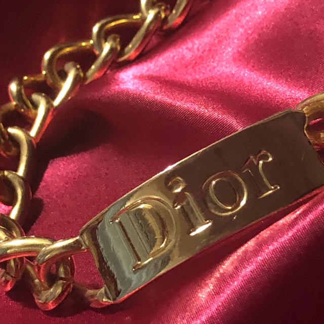 Christian Dior ゴールド チョーカー チェーンネックレス美品♥️ 3