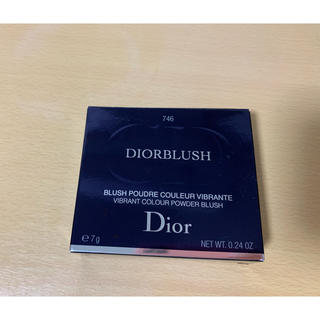 クリスチャンディオール(Christian Dior)のDior ディオール ブラッシュ#746 頰紅(チーク)