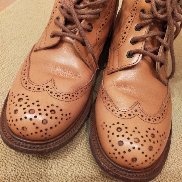 Trickers(トリッカーズ)のみもざ様専用】tricker’s  カントリー　SIZE６ レザーソール レディースの靴/シューズ(ブーツ)の商品写真