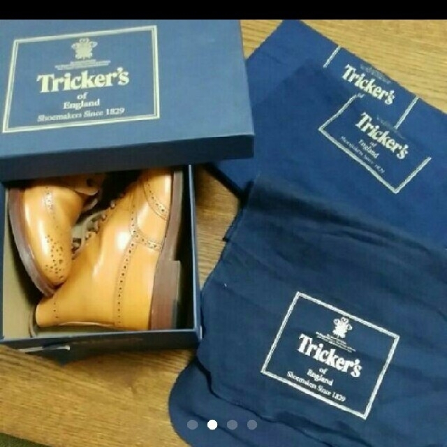 Trickers(トリッカーズ)のみもざ様専用】tricker’s  カントリー　SIZE６ レザーソール レディースの靴/シューズ(ブーツ)の商品写真