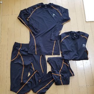 アンダーアーマー(UNDER ARMOUR)のTESLA★トレーニングインナー★長袖&スパッツ長ズボン★メンズL(レギンス/スパッツ)