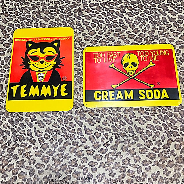 激レア！当時物！CREAM SODA 看板!!ファッション小物