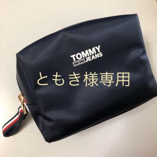 トミーヒルフィガー(TOMMY HILFIGER)の★新品★TOMMY JEANS イニシャルメイクアップバッグ(ポーチ)