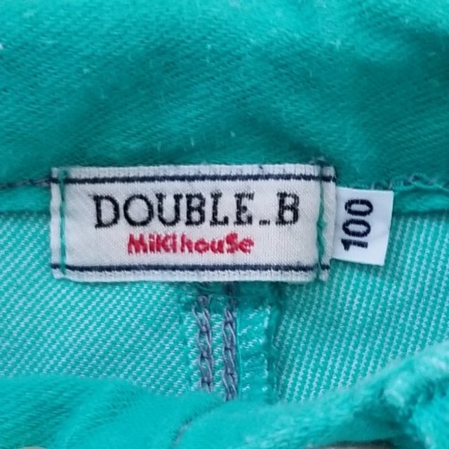 DOUBLE.B(ダブルビー)のDOUBLE.B　スキニーパンツ　サイズ100 キッズ/ベビー/マタニティのキッズ服女の子用(90cm~)(パンツ/スパッツ)の商品写真