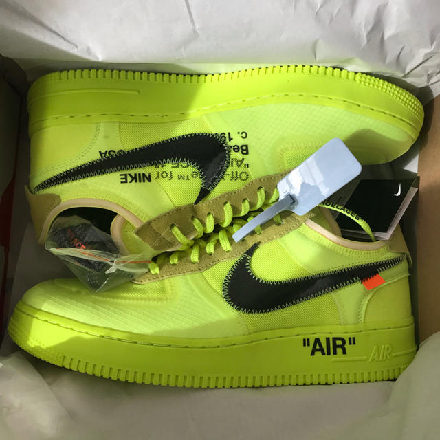 NIKE - 29cm NIKE AIR FORCE 1 LOW THE 10 イエロー