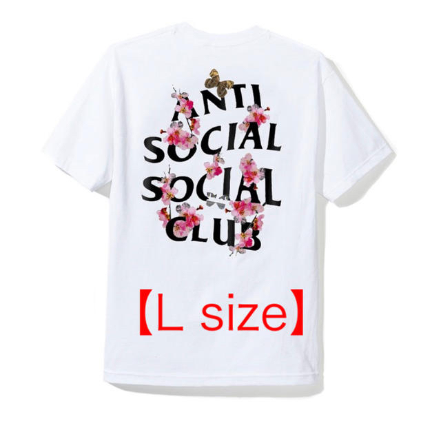 ANTI(アンチ)のanti social social club Kkoch T Lサイズ 新品 メンズのトップス(Tシャツ/カットソー(半袖/袖なし))の商品写真