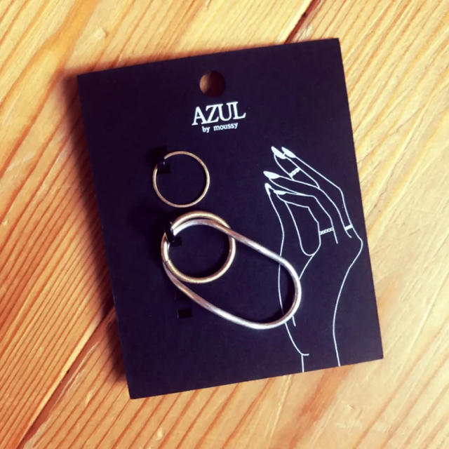 AZUL by moussy(アズールバイマウジー)の新品 タグ付き アズールバイマウジー リング◎ レディースのアクセサリー(リング(指輪))の商品写真