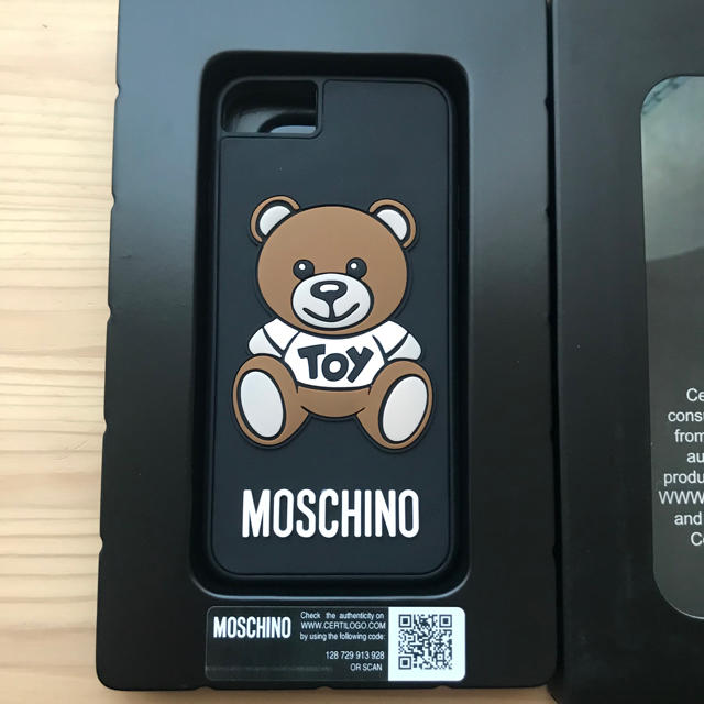 MOSCHINO モスキーノ テディベア iPhoneケース - iPhoneケース