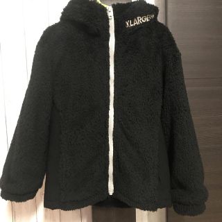 エクストララージ(XLARGE)のXLARGE  ボア切り替えジップパーカー(ジャケット/上着)