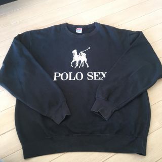 シュプリーム(Supreme)のラギッド PORO SEX トレーナー ブラック(スウェット)