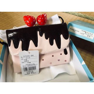 ツモリチサト(TSUMORI CHISATO)の新品未使用タグ付き ツモリチサト  イチゴ ショートケーキ  ケーキ 財布(財布)