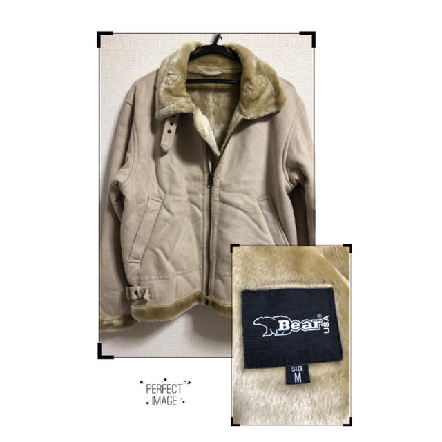 Bear USA(ベアー)のBEAR USA  裏ボアジャケット ブルゾン メンズのジャケット/アウター(ブルゾン)の商品写真
