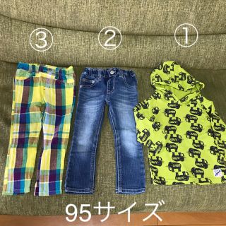 エフオーキッズ(F.O.KIDS)の95サイズ  スボン 2本  トップス1点 おまとめセット(その他)