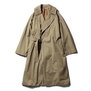 コモリ(COMOLI)の17AW COMOLI タイロッケンコート サイズ1 カーキ 2回着用新品同様(トレンチコート)