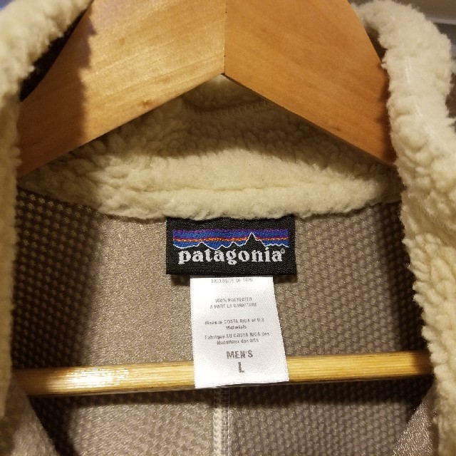 patagonia(パタゴニア)のパタゴニア　レトロX　ナチュラル　ブラウン　L　極美品 メンズのジャケット/アウター(ブルゾン)の商品写真