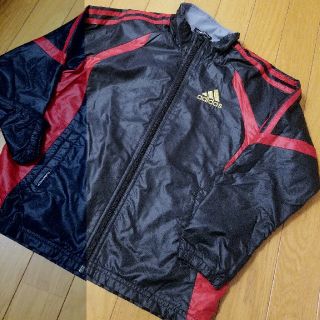 アディダス(adidas)の★りゅう様専用★130【adidas】ウィンドブレーカー★赤×黒★(ジャケット/上着)