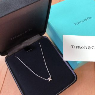 ティファニー(Tiffany & Co.)の専用 ティファニー★ホワイトゴールド ダイヤモンド クロス ネックレス 750(ネックレス)