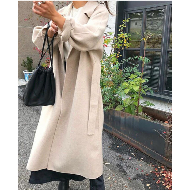 F.DOM original oatmeal handmade coat