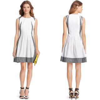 ダイアンフォンファステンバーグ(DIANE von FURSTENBERG)のダイアン Samella Cotton A-Line Dress ワンピース(ひざ丈ワンピース)