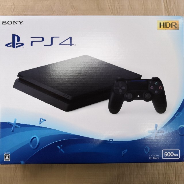 PlayStation4 - 【新品未使用】PS4本体500GB ブラック CUH-2200の通販 by みくろ's shop｜プレイ