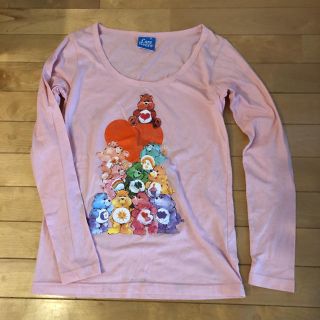 ケアベア(CareBears)のロンT  ピンク Care Bears(Tシャツ(長袖/七分))