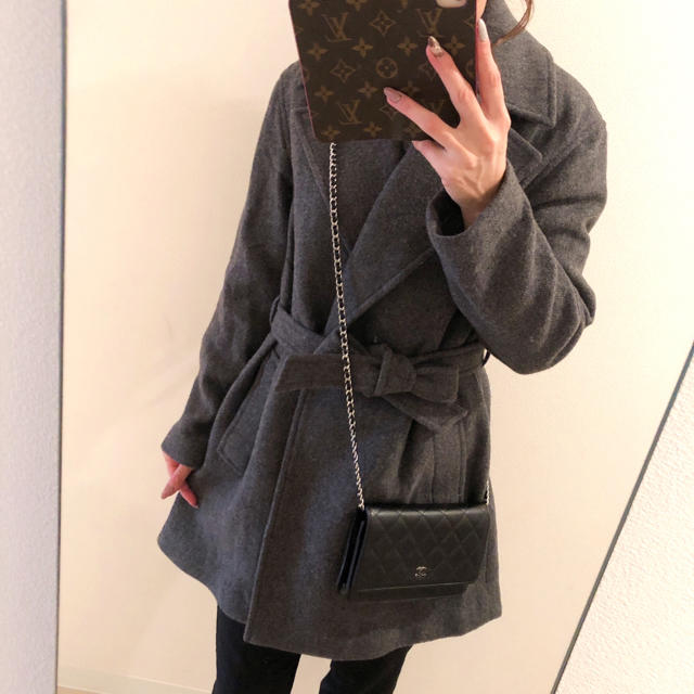 theory luxe❤️ウエストリボン付き ガウンコート
