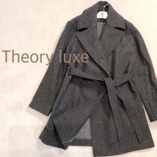 theory - theory luxe❤️ウエストリボン付き ガウンコートの通販 by ...